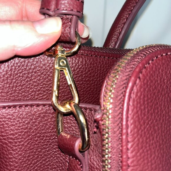 Urban Expressions Oriana Double Zip Work Satchel - Picture 11 of 16